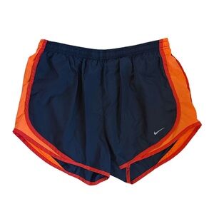 Nike Dri-fit Black and Orange Running Shorts